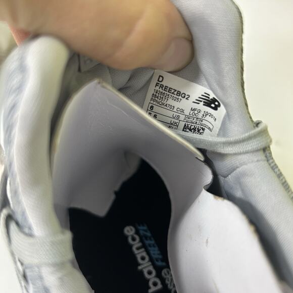 New Balance Freeze Box 2.0 Mens 6 FREEZBG2 Gray Lace Up Sneakers - Picture 8 of 8